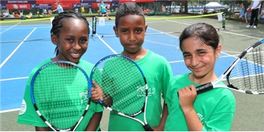 Thousands of pupils take part in LTA Mini Tennis Schools Competition